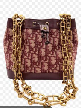 CHRISTIAN DIOR OBLIQUE BUCKET BAG